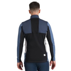 Performance jacke Sportful Squadra 2024 naturgrau / Galaxieblau